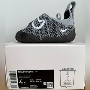 Nike Kids Sneakers - Black and White